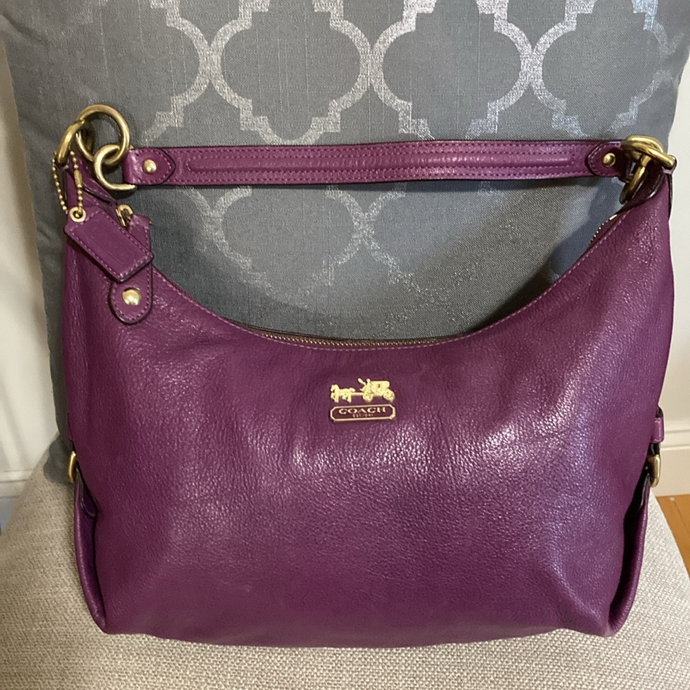 Coach Raspberry Shoulder Bag